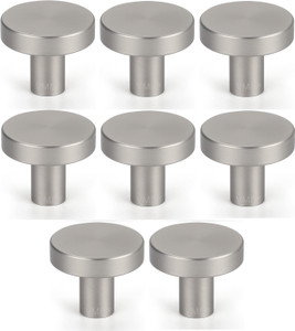 Vmd ROUND S.S COIN KNOB/ DRAWER/ CUPBOARD Pulls for Kitchen, Dressers and Closets Stainless Steel Cabinet/Drawer Handle