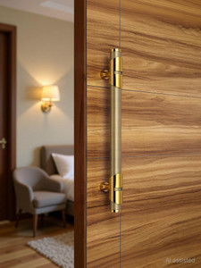 Bzcarts 18 Inch Antique Gold Door Handle - Image 6