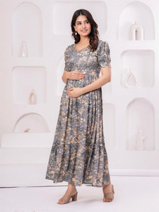 SupBir Women Printed Anarkali Kurta
