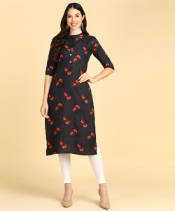 Flipkart discount black kurtis