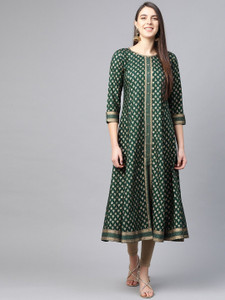 Yash Gallery Women Printed A-line Kurta