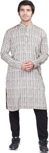 JAIPUR RAJWADA Men Printed Straight Kurta