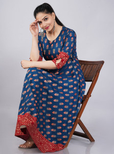 Mishree collection Women Printed Anarkali Kurta