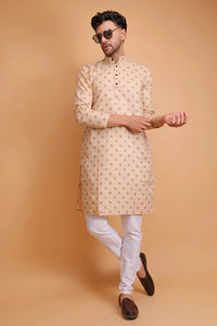 DARKCHILL Men Printed Straight Kurta