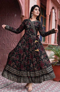 F K FASHION Women Printed Anarkali Kurta