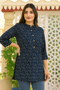 AARTI FASHION Women Printed Straight Kurta