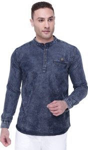 KUONS AVENUE Men Solid Straight Kurta