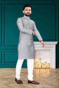 SHIVGARMENT Men Printed A-line Kurta