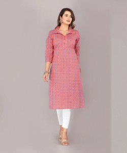 Kannahi Women Printed Straight Kurta