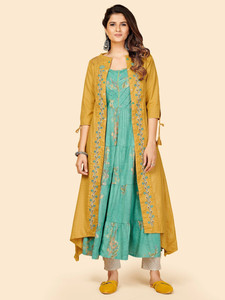 VBUYZ Women Printed Anarkali Kurta