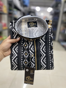 MENTIFIC Men Printed Straight Kurta