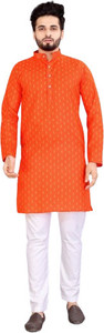 PROFISOL Men Printed Straight Kurta