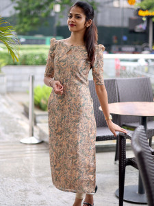 Sun Fashion And Lifestyle Women Printed Straight Kurta