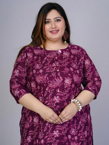 Gs Fashions Women Printed Straight Kurta