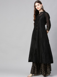 Juniper Women Embroidered A-line Kurta