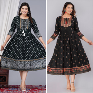 JOJO Enterprises Women Printed Anarkali Kurta