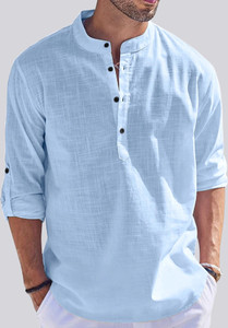 ZARTHA Men Solid Straight Kurta
