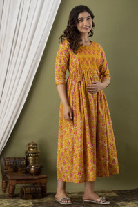 Tulsiram Women Printed Anarkali Kurta