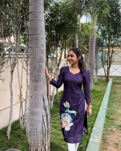 harrica Women Printed A-line Kurta