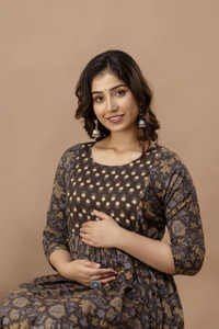 Tulsiram Women Printed Anarkali Kurta