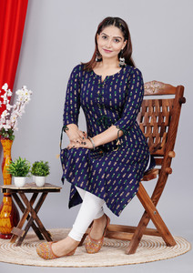 SAAR SUMRAN Women Printed Straight Kurta