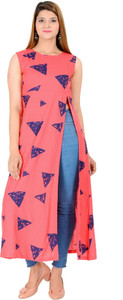 Dinaya Women Printed A-line Kurta