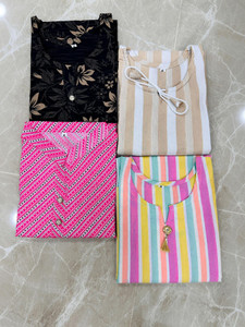 One clique shop Women Printed A-line Kurta