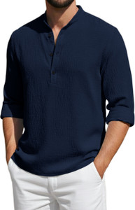 bellstone Men Solid Straight Kurta