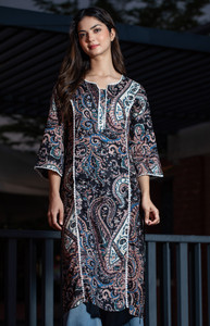 Tabeedah Women Self Design Pakistani Kurta