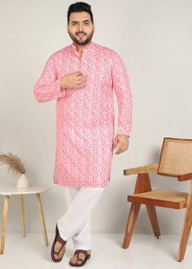 METRONAUT PLUS Men Printed A-line Kurta