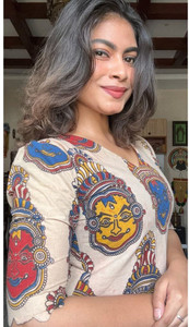 KALAMKARI SOUTH Women Printed, Tribal, Abstract Straight Kurta