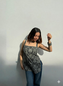 INFINITYEMPORIUM19 Women Printed Straight Kurta