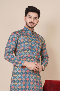Almora Men Kurta Pyjama Set