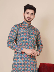 Almora Men Kurta Pyjama Set
