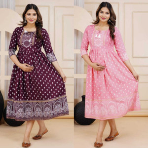 Benicia Women Printed Anarkali Kurta