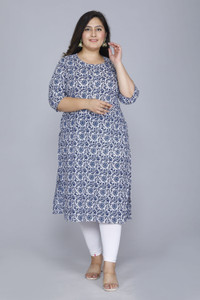 Gs Fashions Women Printed Straight Kurta
