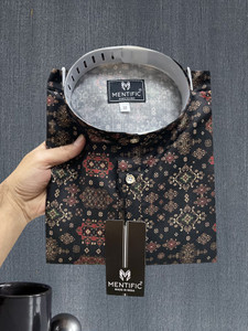 ANREX Men Printed Straight Kurta