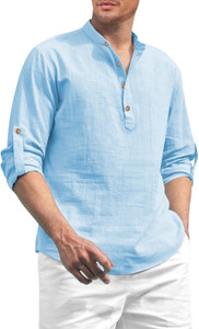 TrendiVastra Men Solid Straight Kurta