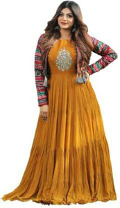 SENTIC Women Embroidered Anarkali Kurta