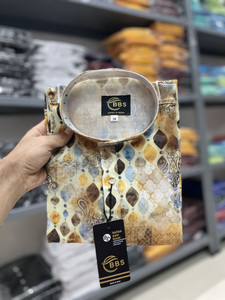 Growwax Men Printed Straight Kurta