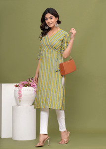 GLORIOUS Women Printed Straight Kurta