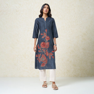 Rangmanch by Pantaloons Women Solid A-line Kurta