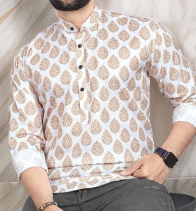 Varidashi Men Printed A-line Kurta