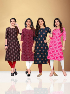 Hiral Women Printed Straight Kurta