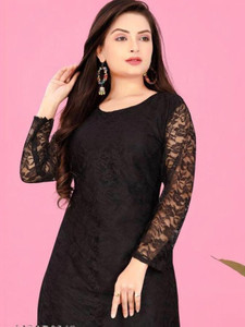 PRAVISHRI TRENDS Women Solid A-line Kurta