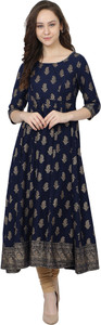 poshak Women Printed Anarkali Kurta