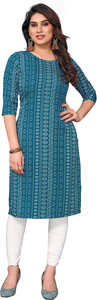 KILLARI Women Printed Straight Kurta