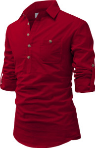 Amrit topwear Men Solid Pathani Kurta