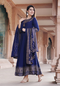 SkyAsia Women Printed Anarkali Kurta