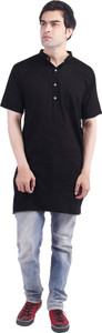 JAIPUR RAJWADA Men Solid Straight Kurta